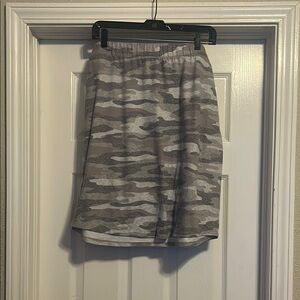 Cato Gray Camouflage Skirt